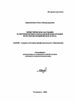 Автореферат по педагогике на тему «Эвристическое обучение в системе профессиональной подготовки курсантов юридического вуза», специальность ВАК РФ 13.00.08 - Теория и методика профессионального образования