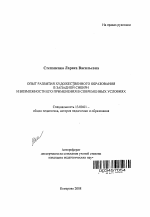 Автореферат по педагогике на тему «Опыт развития художественного образования в Западной Сибири и возможности его применения в современных условиях», специальность ВАК РФ 13.00.01 - Общая педагогика, история педагогики и образования