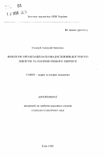 Автореферат по педагогике на тему «Проблемы организации научно-исследовательской работы лицеистов и охраны их здоровья (1990-1995 г.г.).», специальность ВАК РФ 13.00.01 - Общая педагогика, история педагогики и образования