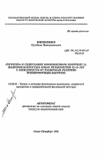 Автореферат по педагогике на тему «Структура и содержание комплексного контроля за подготовленностью юных футболистов 15-16 лет в зависимости от различных режимов тренировочных нагрузок», специальность ВАК РФ 13.00.04 - Теория и методика физического воспитания, спортивной тренировки, оздоровительной и адаптивной физической культуры