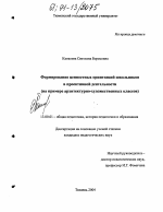 Диссертация по педагогике на тему «Формирование ценностных ориентаций школьников в проектной деятельности», специальность ВАК РФ 13.00.01 - Общая педагогика, история педагогики и образования