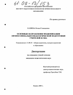 Диссертация по педагогике на тему «Основные направления модернизации профессионально-педагогической подготовки учителей в США», специальность ВАК РФ 13.00.01 - Общая педагогика, история педагогики и образования Диссертация по педагогике на тему «Основные направления модернизации профессионально-педагогической подготовки учителей в США», специальность ВАК РФ 13.00.01 - Общая педагогика, история педагогики и образования