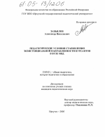 Диссертация по педагогике на тему «Педагогические условия становления экзистенциальной направленности курсантов в вузе МВД», специальность ВАК РФ 13.00.01 - Общая педагогика, история педагогики и образования