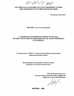 Диссертация по психологии на тему «Самопредставление на рынке труда как профессиональная способность государственного служащего», специальность ВАК РФ 19.00.13 - Психология развития, акмеология