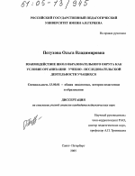 Диссертация по педагогике на тему «Взаимодействие школ образовательного округа как условие организации учебно-исследовательской деятельности учащихся», специальность ВАК РФ 13.00.01 - Общая педагогика, история педагогики и образования