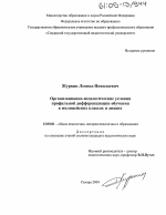 Диссертация по педагогике на тему «Организационно-педагогические условия профильной дифференциации обучения в милицейских классах и лицеях», специальность ВАК РФ 13.00.01 - Общая педагогика, история педагогики и образования