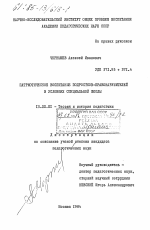 Диссертация по педагогике на тему «Патриотическое воспитание подростков-правонарушителей в условиях специальной школы», специальность ВАК РФ 13.00.01 - Общая педагогика, история педагогики и образования