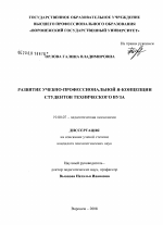 Диссертация по психологии на тему «Развитие учебно-профессиональной Я-концепции студентов технического вуза», специальность ВАК РФ 19.00.07 - Педагогическая психология