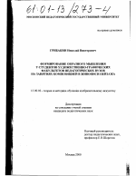 Диссертация по педагогике на тему «Формирование образного мышления у студентов художественно-графических факультетов педагогических вузов на занятиях композицией в живописи пейзажа», специальность ВАК РФ 13.00.02 - Теория и методика обучения и воспитания (по областям и уровням образования)