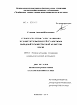 Диссертация по педагогике на тему «Социокультурная самореализация будущих руководителей коллективов народной художественной культуры в вузе», специальность ВАК РФ 13.00.05 - Теория, методика и организация социально-культурной деятельности