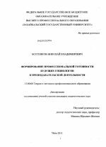 Диссертация по педагогике на тему «Формирование профессиональной готовности будущих социологов к преподавательской деятельности», специальность ВАК РФ 13.00.08 - Теория и методика профессионального образования