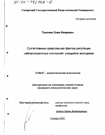 Диссертация по психологии на тему «Суггестивные средства как фактор регуляции неблагоприятных состояний учащейся молодежи», специальность ВАК РФ 19.00.07 - Педагогическая психология