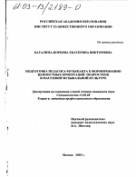 Диссертация по педагогике на тему «Подготовка педагога-музыканта к формированию ценностных ориентаций подростков в массовой музыкальной культуре», специальность ВАК РФ 13.00.08 - Теория и методика профессионального образования