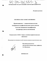 Диссертация по педагогике на тему «Организационно-дидактическая система непрерывного профессионального роста учителя в системе повышения квалификации», специальность ВАК РФ 13.00.08 - Теория и методика профессионального образования